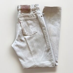 Vintage Levi's 550 Jeans Womens 8 Relaxed Fit Tapered Leg High Rise Denim 90s